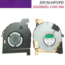 CPU GPU Cooling Fan for Dell Latitude 5501 5511 Precision 3551 3541 P80F 0HFVP0