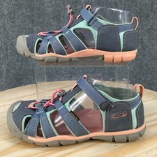 Keen Seacamp II CNX Sandals Youth 5 Fisherman Hiking Comfort 1022990 Blue Pink