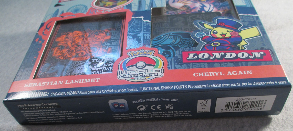 Pokemon Company Pokemon 2022 World Championship Deck - Sebastian