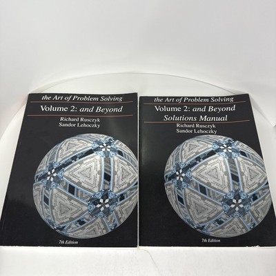 The Art of Problem Solving, 7th ed., Vol. 2 & Beyond W/ Solutions Manual - Clean