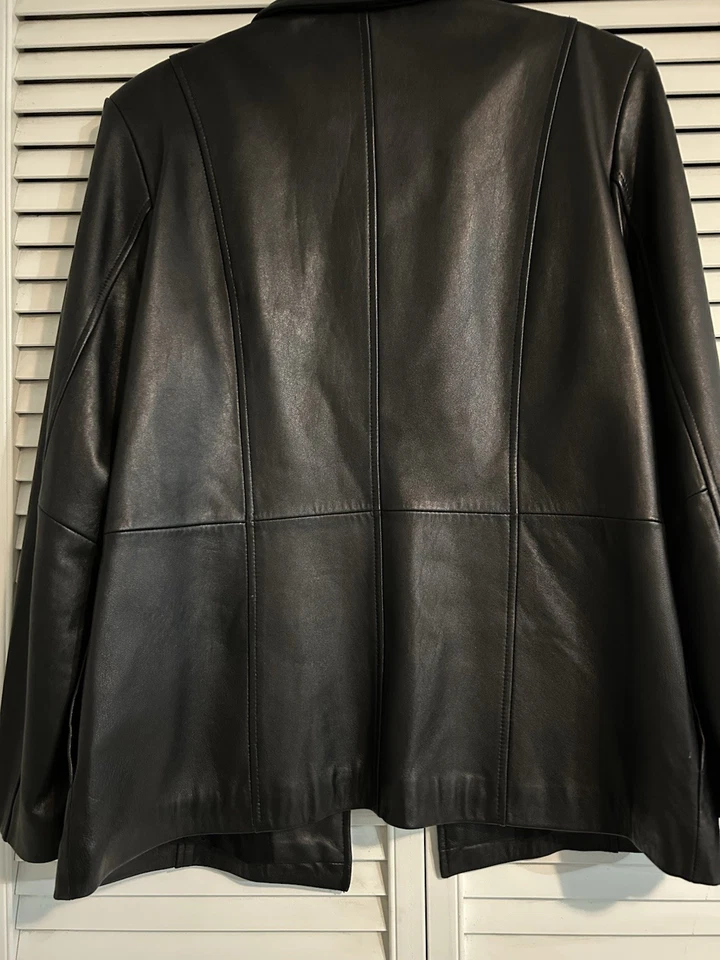 Jaqueta de couro Reed, Reed desde 1950, esta jaqueta está em formato impecável - Imagem 4 de 4
