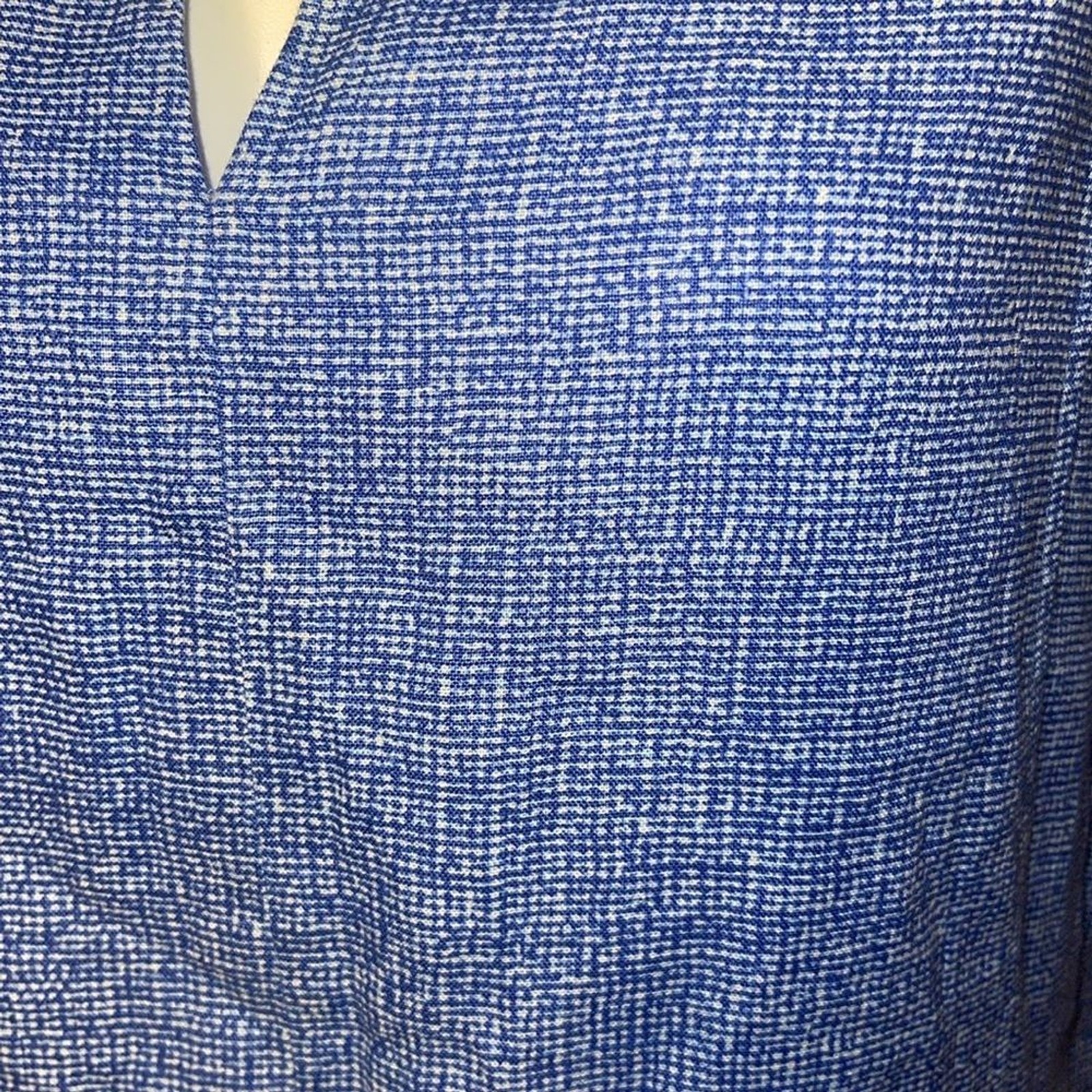 J.McLaughlin Linen Split Round Neck Sleeveless Be… - image 4