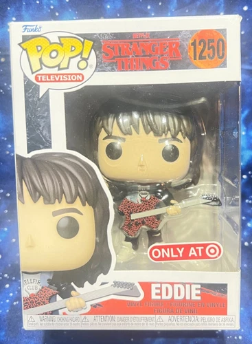 🤘Funko Pop! Vinyl: Stranger Things - Eddie - Target (Exclusive) #1250