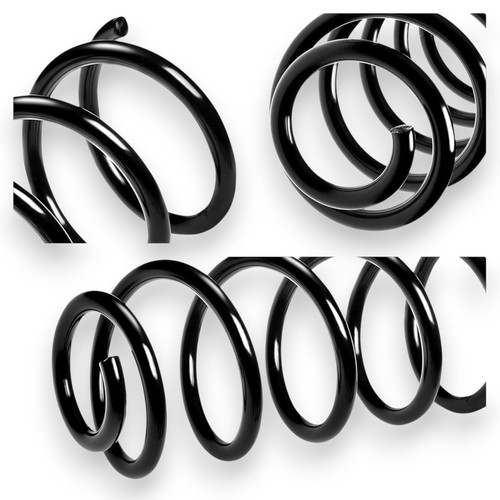 RC6370 Rear Suspension Coil Springs X2 for Smart Cabrio City-Coupe Fortwo 450 - Picture 3 of 3