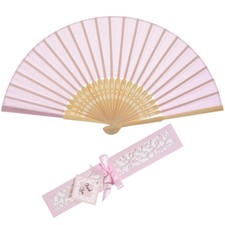 6Inch Folding Hand Fan Handheld Fans with Gift for Wedding Decoration Dancing...