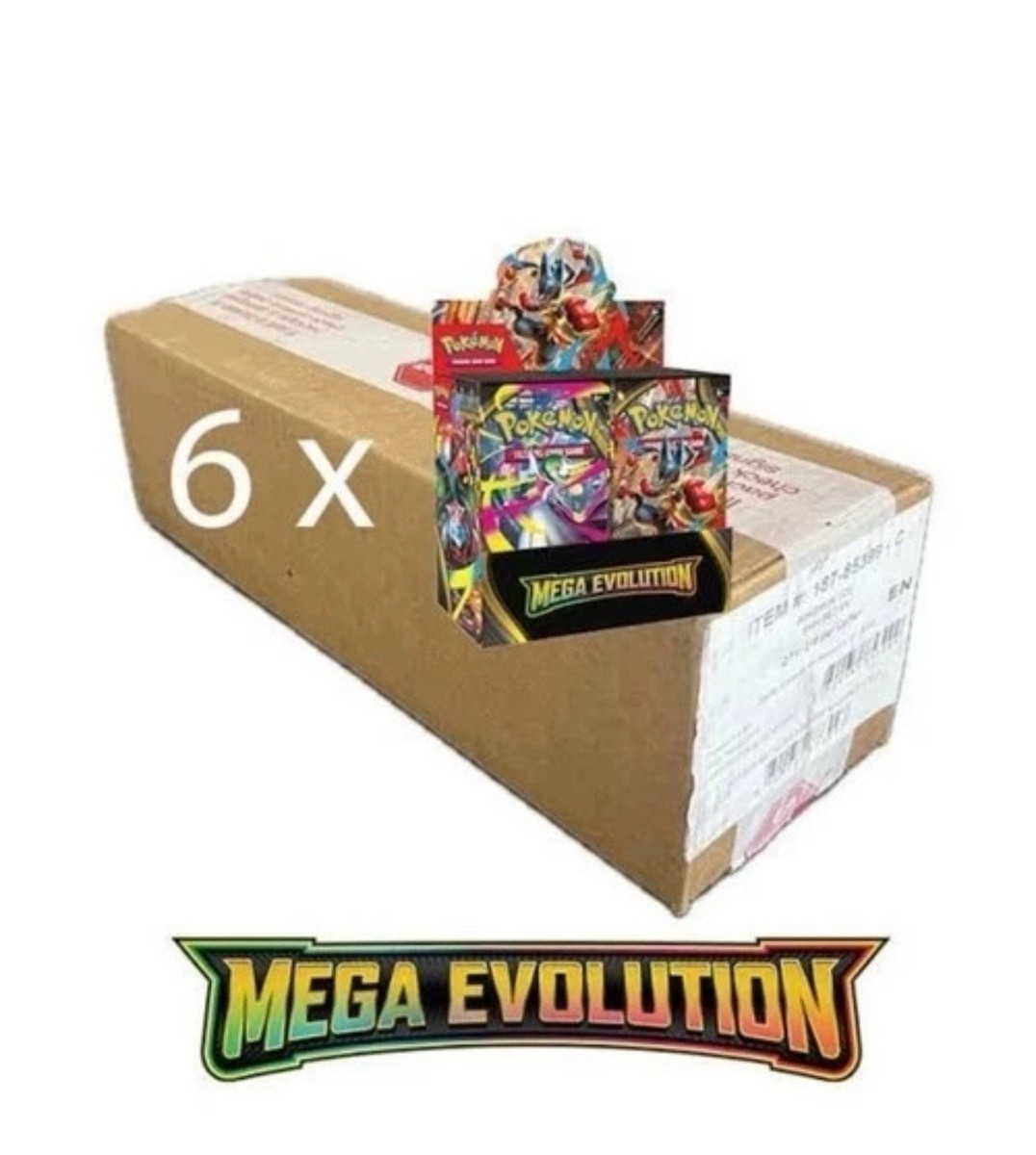 mega evolution booster box vs enhanced booster box Mega Evolution Enhanced Booster Case