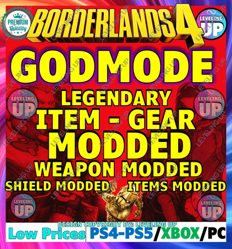 🔥BORDERLANDS 4✨WEAPONS & GEAR, ITEMS MODDED ✴️ GODMODE ✅PC-PS-XBOX✨