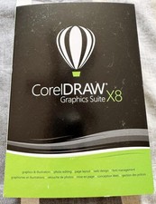 CorelDRAW Graphics Suite X8 Graphic Design Software for Windows w/ Box