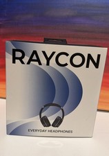 Raycon Everyday Over‑Ear Headphones RBH820‑BLA– Bluetooth ANC – Open Box (new)
