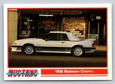 Mustang Cards 88 Saleen Conv. 1988 Mustang Cards 65 Mustang Cards 88 Saleen Conv. 1988 Mustang Cards 65