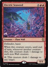 Electric Seaweed R Commander: Teenage Mutant Ninja Turtles 23 NM MTG