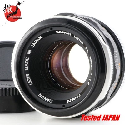 Swirly bokeh Canon FL 50mm f/1.8 MF Standard Lens w/ Caps Near MINT Tested JAPAN - Image 1 of 4