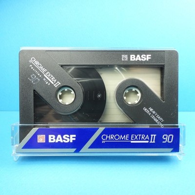   1x BASF Chrome Extra II 90 * IEC II Type 2 * Cassette Kassette кассета * 1991