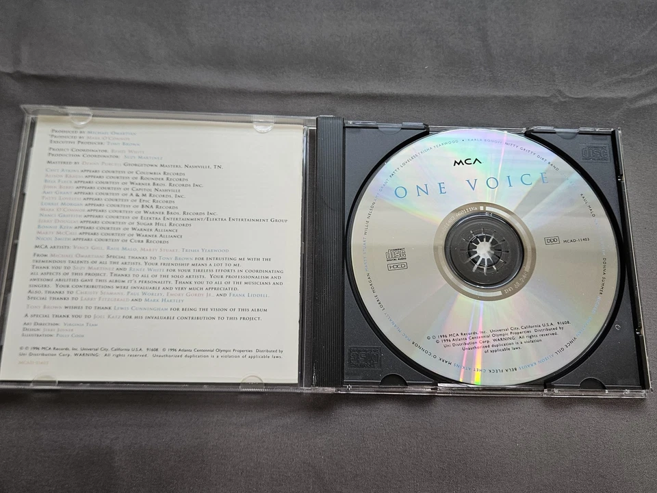 Винтажный различные исполнители CD один голос страны поп сборник MCA HDCD 1996 - Изображение 2 из 4