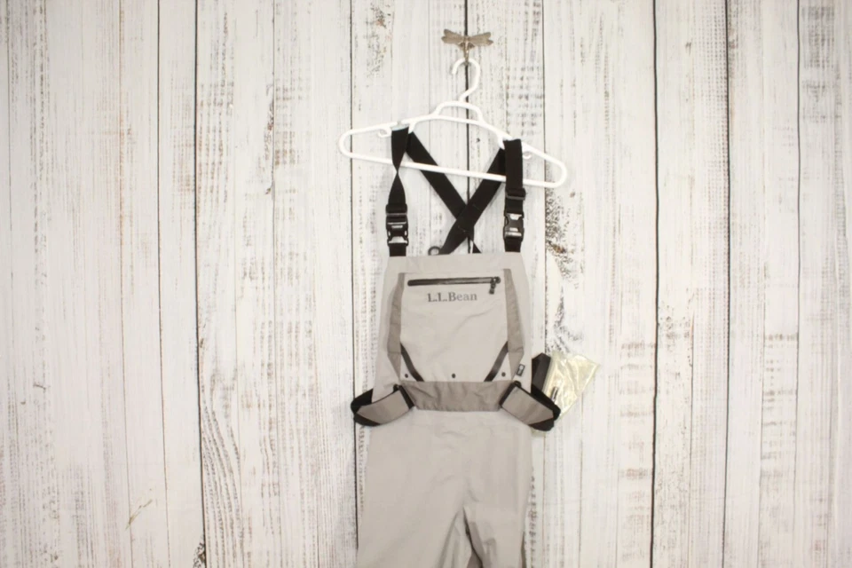 LL Bean Hombre Kennebec Medias Vadeadores con Super Costura Gris Talla Grande Foto 2 de 4