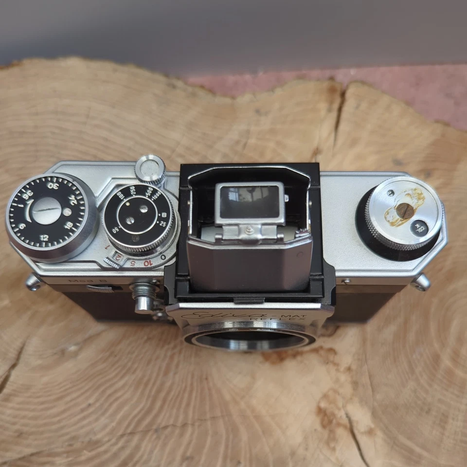 Edixa Mat Reflex Vintage 35mm Spiegelreflexkamera Body und Objektiv - Bild 2 von 4