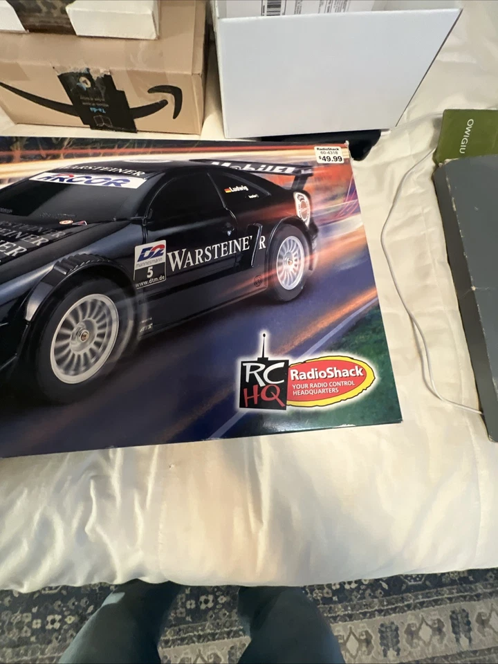 Radio Shack RC Mercedes-Benz CLK DTM 2000 RC Radio Control Factory Sealed !!!!!! - Image 4 of 4