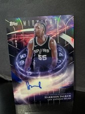 2025-26 Topps Midnight Harrison Ingram Stroke of Auto #SM-HI Spurs