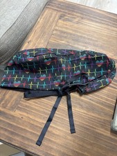 SCRUB CAP HAT NEW RIBBON HEART DESIGN