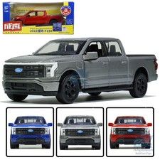 1:36 Ford F-150 Lightning Platinum 2022 Model Car Alloy Diecast Toy Vehicle Gift