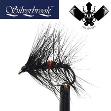 12 x Silverbrook Bibio Bumble Trout Fly - Size 10/12 - Fly Fishing Flies