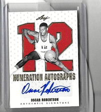 Oscar Robertson Cards and Autographed Memorabilia Guide 7