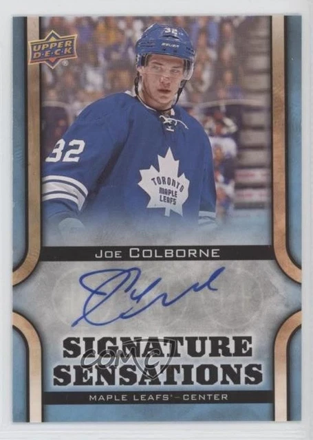 2013-14 Upper Deck Signature Sensations Joe Colborne #SS-CJ Auto 3y4