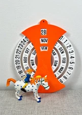 CALENDARIO PERPETUO DA MURO SPACE AGE ANNI '70 ERA TIMOR