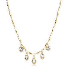 BROSWAY SYMPHONIA COLLANA  DA DONNA IN ACCIAIO E CIONDOLO CON CRISTALLI BYM202