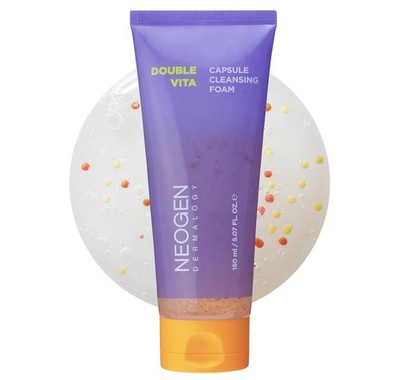 NEOGEN DOUBLE VITA Capsule Cleansing Foam Gel Cleanser 5.07 fl oz | BHA AHA HA