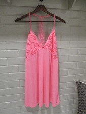 VICTORIAS SECRET PINK SLIP NIGHTGOWN SIZE LARGE