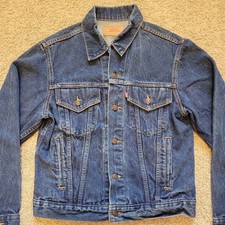Vintage Levi's 70506-0216 Type 3 Size 38 Measured Made in USA Button 68
