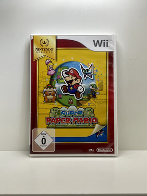 Super Paper Mario - Nintendo Wii - Sehr guter Zustand - Vollständig