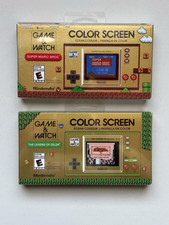 NEW Nintendo Game and Watch  The Legend of Zelda + Super Mario Bros