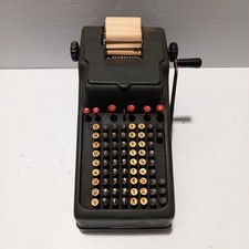 Vintage Addo Printing Calculator Used Good Condition (Z1)