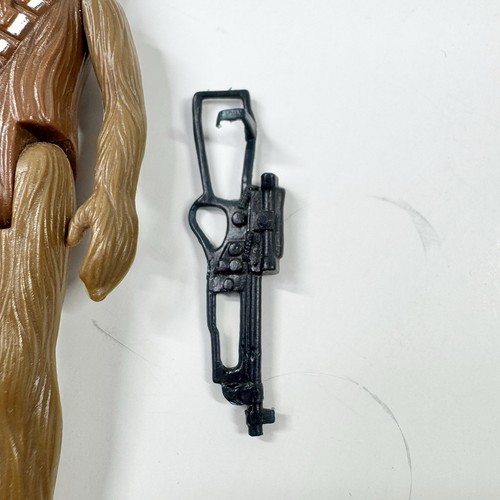 Vintage Star Wars Chewbacca komplette Actionfigur 1977 mit Bowcaster Tight - Bild 2 von 6