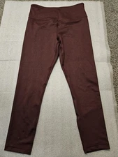Zyia Active Women's Burgundy Leggings Size 8-10