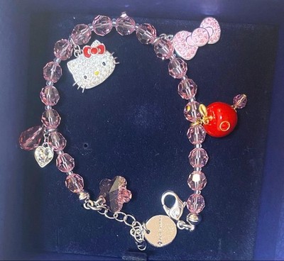 Swarovski bracelet, Hello Kitty, limited edition bracelet, pink