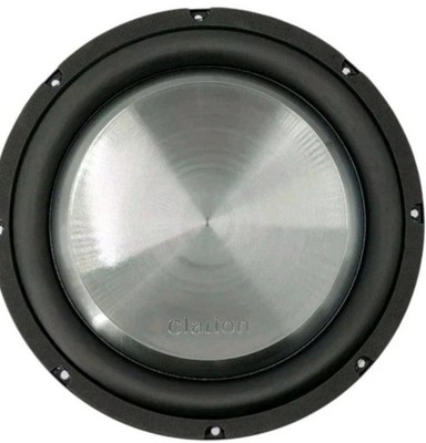 Clarion WF3030D 1000W Max 12'' Dual 4Ohm Voice Coil Shallow-Mount Subwoofer 