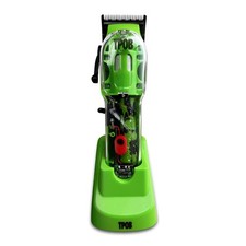 Tpob Slime 2 Barber Cabello Clippers For Hombres 6800 RPM With Matte Green Ca