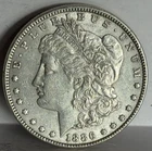 1886 p Morgan Silver Dollar XF lot #55