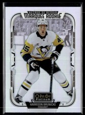 2025-26 O-Pee-Chee Platinum Marquee Rookie Rainbow Harrison Brunicke Rookie RC