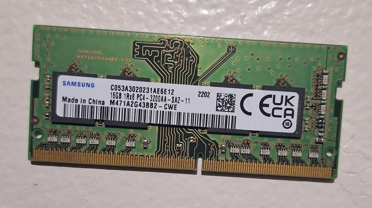 メモリー Samsung DDR4 16GB SO-DIMM Las mejores ofertas en Samsung SO-DIMM 16 GB de memoria de la