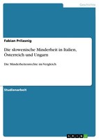Die Slowenische Minderheit In Italien, ÖSterreich Und Ungarn (Buch)
