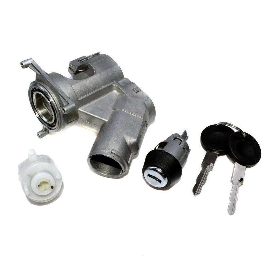 Ignition Column Lock Cylinder Housing Switch Set For VW Cabriolet Jetta Golf — 第 3/4 张图片