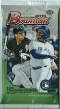 2019 Bowman w/ Chrome Guaranteed (Red Ref Refractor Auto /5) Hot Pack