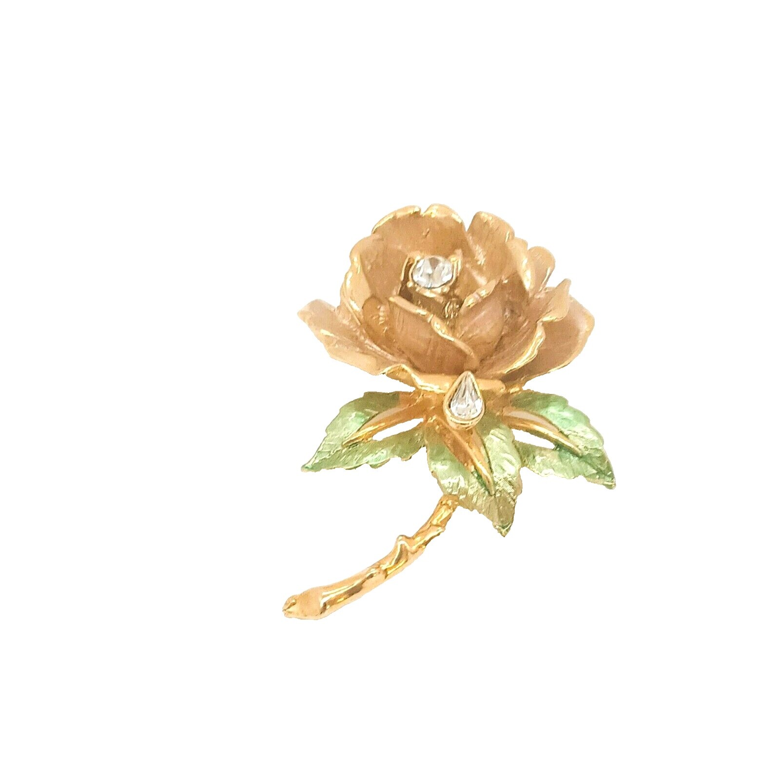 ♥️　ROSE 　♥️アンティーク風　コーヒー染め　針山　ブローチ型 Vintage Rose Pin | eBay
