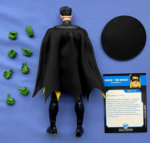 McFarlane Toys DC Multiverse ROBIN TIM DRAKE (7" 1:10 Scale) COMPLETE Rebirth - Picture 2 of 2