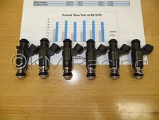 6x Nissan / Infiniti 3.5L JECS FBJC101 Fuel Injectors: Flow Tested & Cleaned