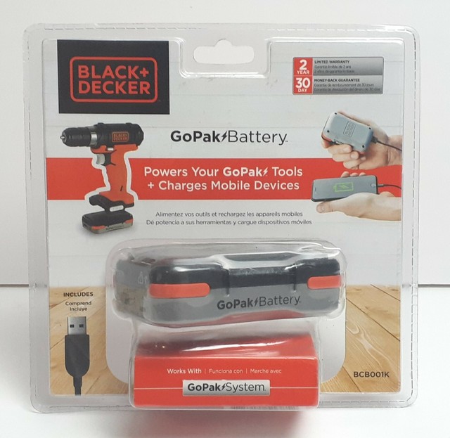 Gopak black decker аккумулятор